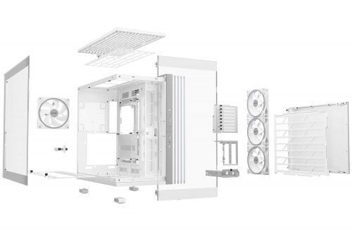 be quiet! Case EATX - LIGHT BASE 900 DX White, image _ab__is.image_number.default