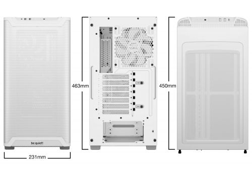 be quiet! Case ATX - Pure Base 501 Airflow Window White, image _ab__is.image_number.default