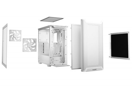 be quiet! Case ATX - Pure Base 501 Airflow Window White, image _ab__is.image_number.default