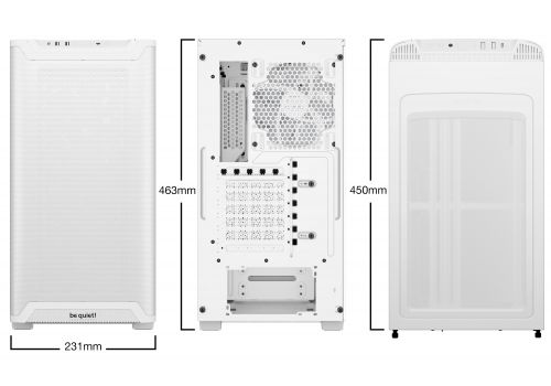 be quiet! Case ATX - Pure Base 501 LX White, image _ab__is.image_number.default