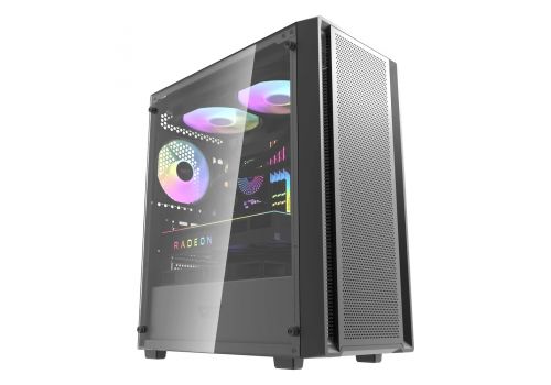 Darkflash Case ATX - DK353 Black - 4 fans included, image 