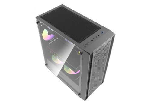 Darkflash Case ATX - DK353 Black - 4 fans included, image _ab__is.image_number.default