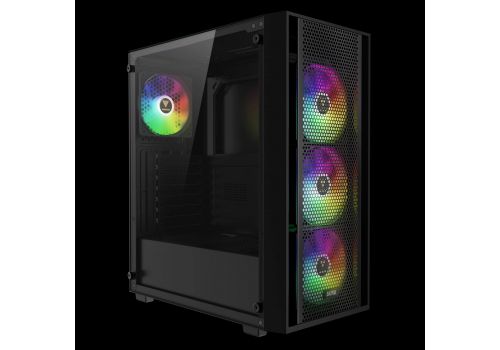 Gamdias Case ATX - AURA GC2 Elite - Mesh, RGB, Tempered Glass, image _ab__is.image_number.default