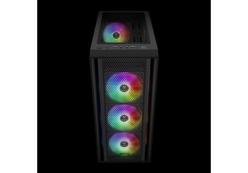 Gamdias Case ATX - AURA GC2 Elite - Mesh, RGB, Tempered Glass, image _ab__is.image_number.default