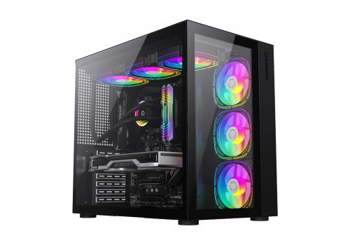 Gamemax Case ATX - Infinity Black, image 