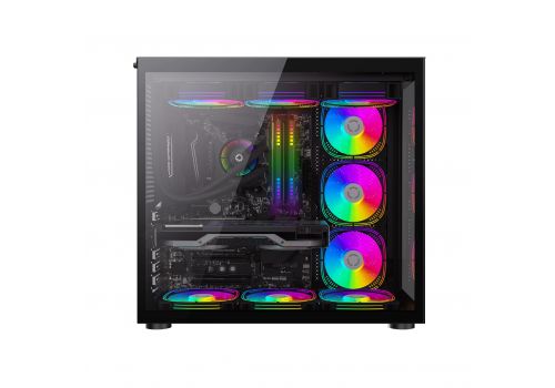 Gamemax Case ATX - Infinity Black, image , 4 image