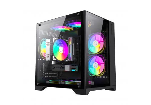 Gamemax Case mATX - Infinity Mini Black, image 