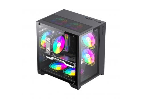 Gamemax Case mATX - Infinity Mini Black, image _ab__is.image_number.default