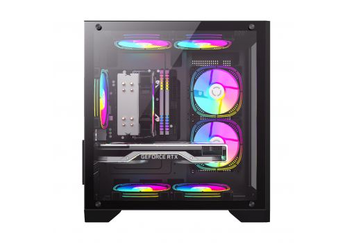 Gamemax Case mATX - Infinity Mini Black, image _ab__is.image_number.default