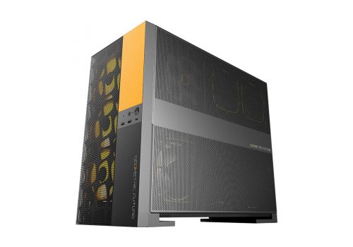 Geometric Future Case EATX - Model 5 Vent Black/Yellow, image , 4 image