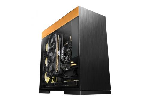 Geometric Future Case EATX - Model 8 Dharma Black/Gold, image 