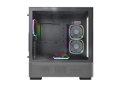 Montech SKY TWO, Mid-tower Case, TG, 4x120mm ARGB Fans, Black, image _ab__is.image_number.default