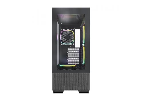 Montech SKY TWO, Mid-tower Case, TG, 4x120mm ARGB Fans, Black, image _ab__is.image_number.default