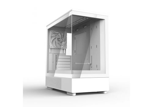 Zalman Case mATX - P10 White, image , 5 image
