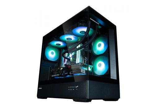Zalman Case mATX - P30 Black - aRGB, Tempered Glass, image , 4 image