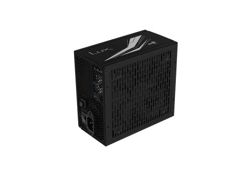 AeroCool PSU 650W - 80+ Bronze, Semi-Modular LUX RGB 650M - ACPB-LM65AEC.11, image , 2 image