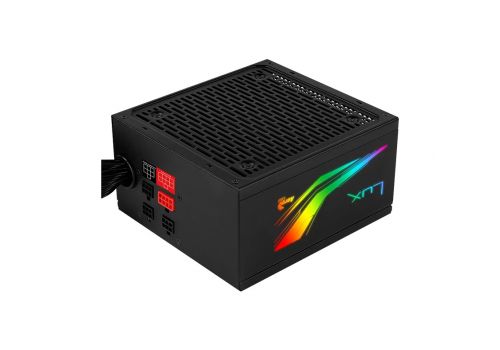 AeroCool PSU 650W - 80+ Bronze, Semi-Modular LUX RGB 650M - ACPB-LM65AEC.11, image , 3 image
