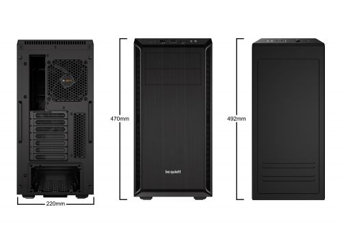 be quiet! Case ATX - Pure Base 600 Black, image _ab__is.image_number.default