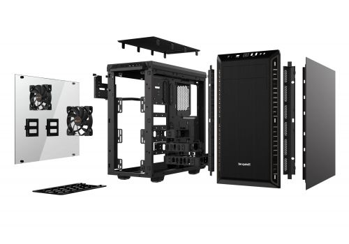 be quiet! Case ATX - Pure Base 600 Window Black, image , 4 image