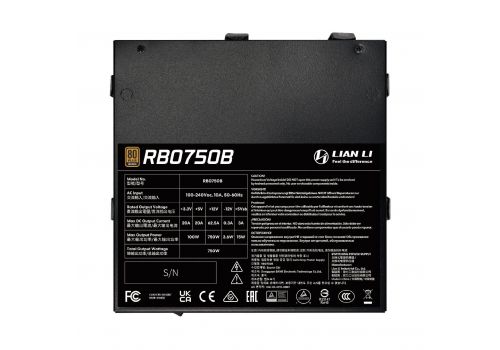 Lian Li PSU ATX 3.1 750W Bronze - RB 750B, image , 5 image
