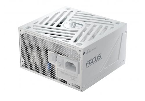 Seasonic PSU ATX 3.1 850W Gold, Full Modular, PCIe 5.1 - FOCUS-GX-850-V4-WHITE, image 