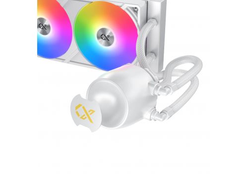Xigmatek Water Cooling Connect Pro 360 Arctic - 7 inch Magnetic LCD Display, image , 5 image
