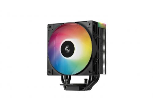 DeepCool CPU Cooler AG400 Black - Addressable RGB V2 - LGA1851/AM5, image _ab__is.image_number.default
