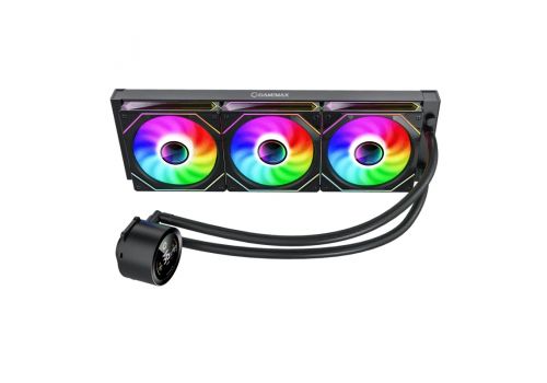 Gamemax Water Cooling IceBurg 360 Digital Black - Addressable RGB, image _ab__is.image_number.default
