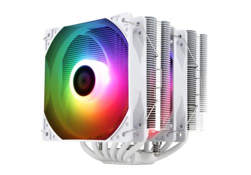 Thermalright CPU Cooler Peerless Assassin 120 SE A-RGB White - Dual-Tower - LGA1851/LGA1700/AM5, image 