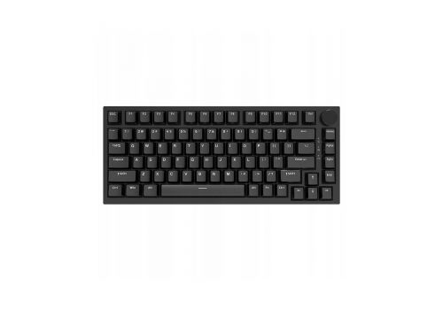 Ajazz Gaming Mechanical Keyboard AK820 - Red Switches [Linear] (English US), Black, White Backlight, image 
