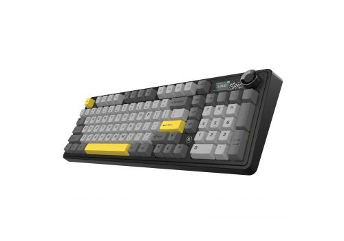 Ajazz Wireless Gaming Mechanical Keyboard AK980 V2 - Gift Switch [Linear] (English US), Black, Gray, image , 3 image