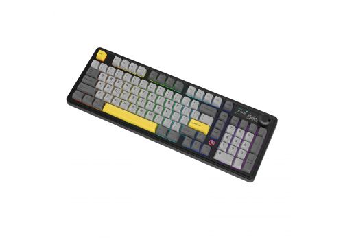 Ajazz Wireless Gaming Mechanical Keyboard AK980 V2 - Gift Switch [Linear] (English US), Black, Gray, image , 5 image