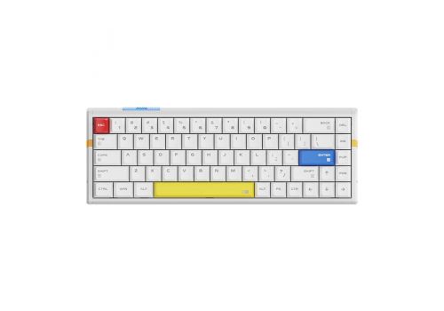 ATK Professional Gaming Mechanical Keyboard RS6 Ultra - 8K, TTC RGB Magneto Switches [Linear] - White Shadow Warrior, image 