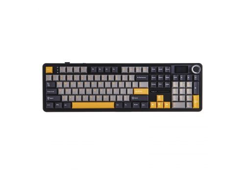 Aula Wireless Gaming Mechanical Keyboard F108 PRO - Volcanic Switch [Linear] (English US), Black, Gray, image _ab__is.image_number.default