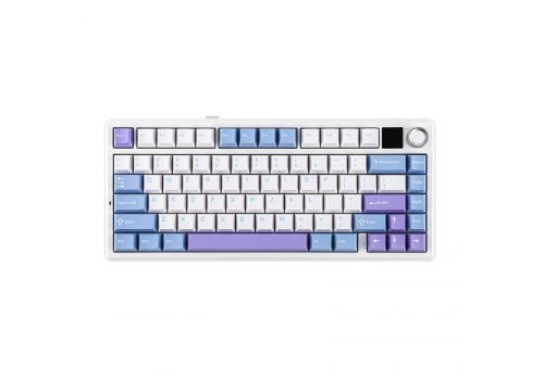 Aula Wireless Gaming Mechanical Keyboard F75 MAX - Reaper Switch [Linear] (English US), White, Blue, Purple, image , 2 image