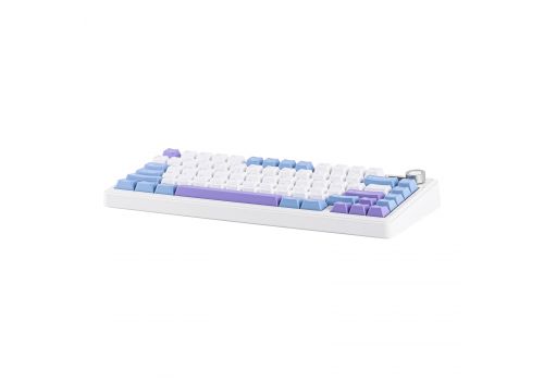 Aula Wireless Gaming Mechanical Keyboard F75 MAX - Reaper Switch [Linear] (English US), White, Blue, Purple, image , 5 image