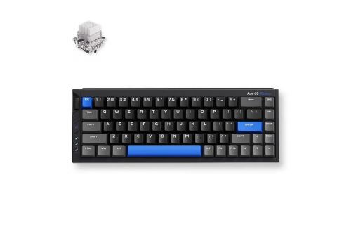 MCHOSE Gaming Mechanical Keyboard Ace 68 Turbo - 16K, Mount Tai Magnetic Switch GT [Tactile] (English US), Black, image _ab__is.image_number.default