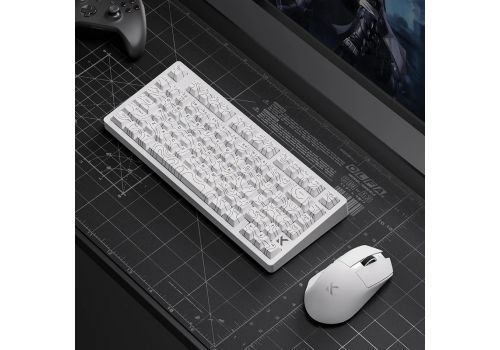 MCHOSE Gaming Mechanical Keyboard Jet75 - 8K, Kailh Magnetic God Switch [Linear] (English US), Black, image , 2 image