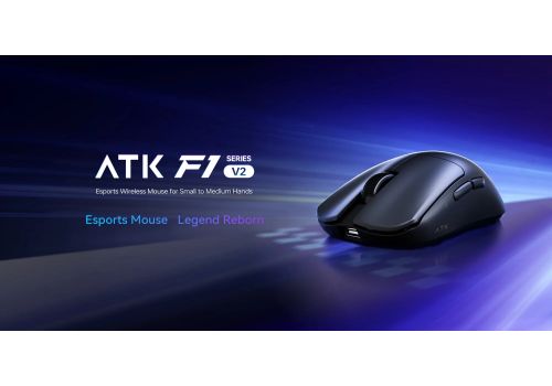 ATK Wireless Gaming Mouse F1 Ultimate 2.0 - 8K, White, image _ab__is.image_number.default