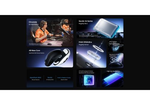 ATK Wireless Gaming Mouse F1 Ultimate 2.0 - 8K, White, image _ab__is.image_number.default