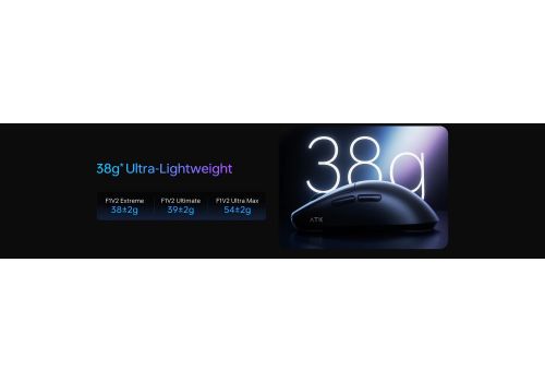 ATK Wireless Gaming Mouse F1 Ultimate 2.0 - 8K, White, image _ab__is.image_number.default