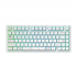 Gaming Wireless Mechanical Keyboard Dark Project ALU81A Terra Nova R2 White RGB, image 