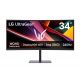 LG 34G630A-B, 34", UltraGear 21:9 Curved, VA, 1ms MBR, 5ms, WQHD (3440x1440), 240Hz, HDR 400, 4000:1, 300cd/m2, DCI-P3 95%, Free-sync, NVIDIA G-SYNC Compatible, VRR, USB, USB-C, HDMI, DP, Speakers 5Wx2, PIP, PBP, Height, Swivel, Tilt, Black, image 