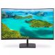 Philips 241E1SCA, 23.6" Curved 1500R VA WLED, 1920x1080@75Hz, 4ms GTG, 250cd/m2, 3000:1, Mega Infinity DCR, FreeSync/Adaptive Sync, FlickerFree, Low Blue Mode, 3Wx2, Tilt, D-SUB, HDMI, image 